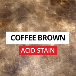 Coffee Brown Acid Stain Project Gallery